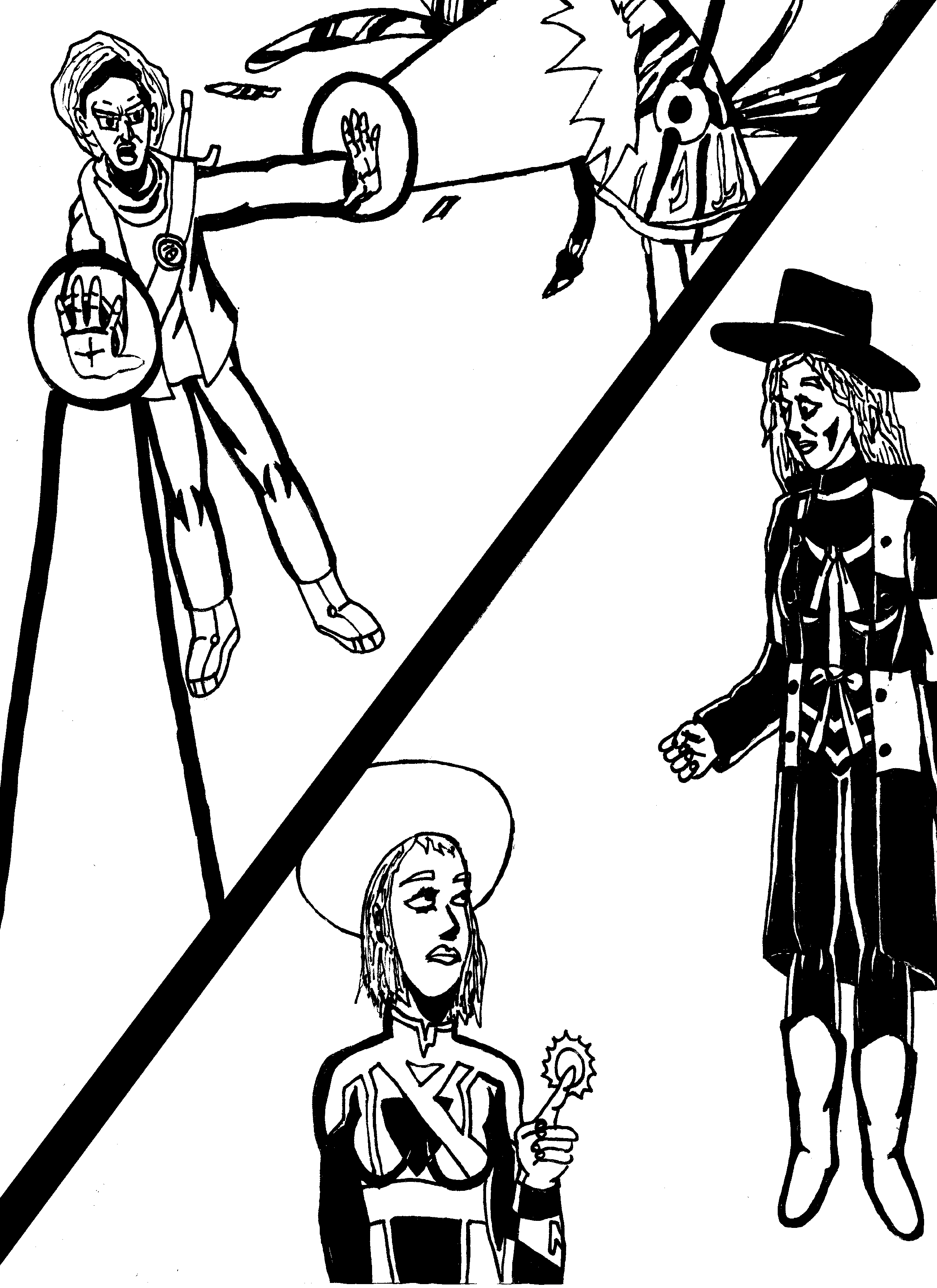 2400x3300 Mayday A Tale Of Mermaids And Future Dismay - May Day Drawing