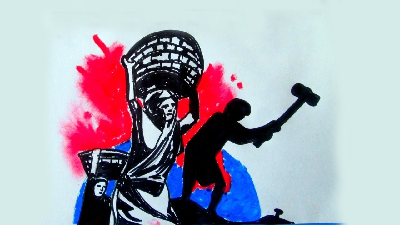 1280x720 easy kids drawing tutorial of may day may dibos worker's day - May Day Drawing