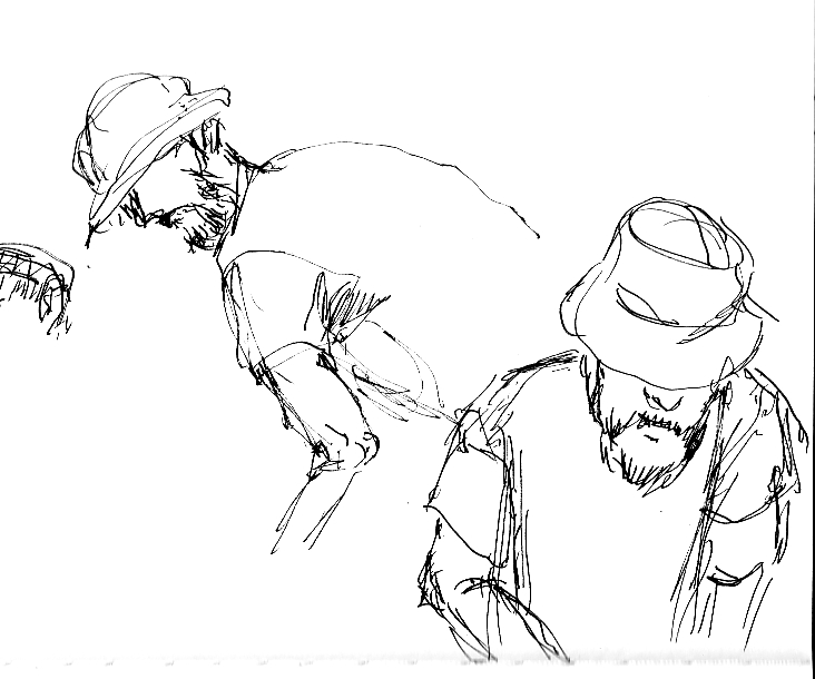 732x610 every day in may day gardening sketches see draw share - May Day Drawing