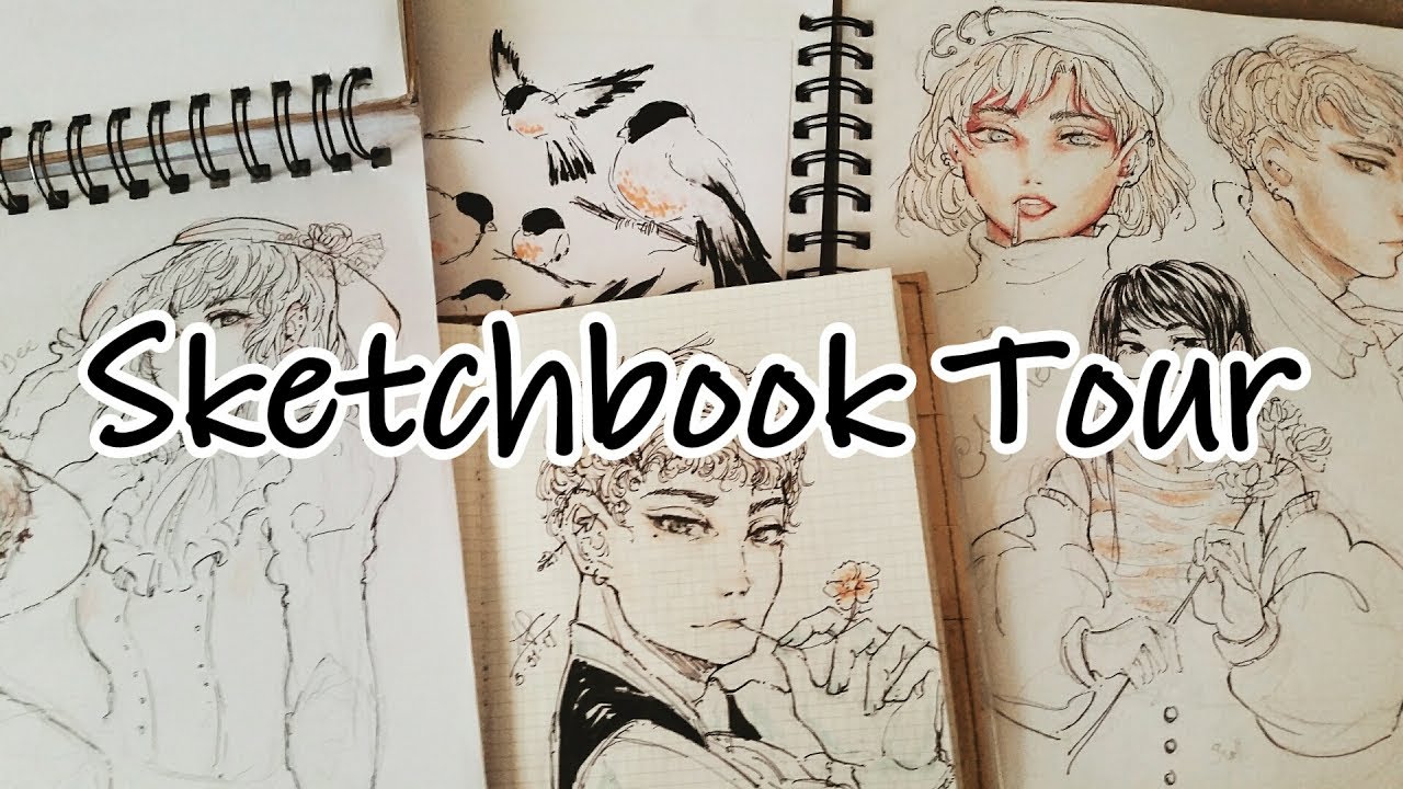 1280x720 Drawings Sketchbook Tour - May Drawings