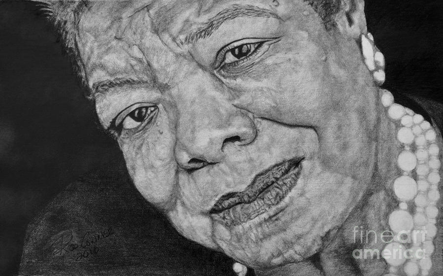 900x562 maya angelou drawing - Maya Angelou Drawing