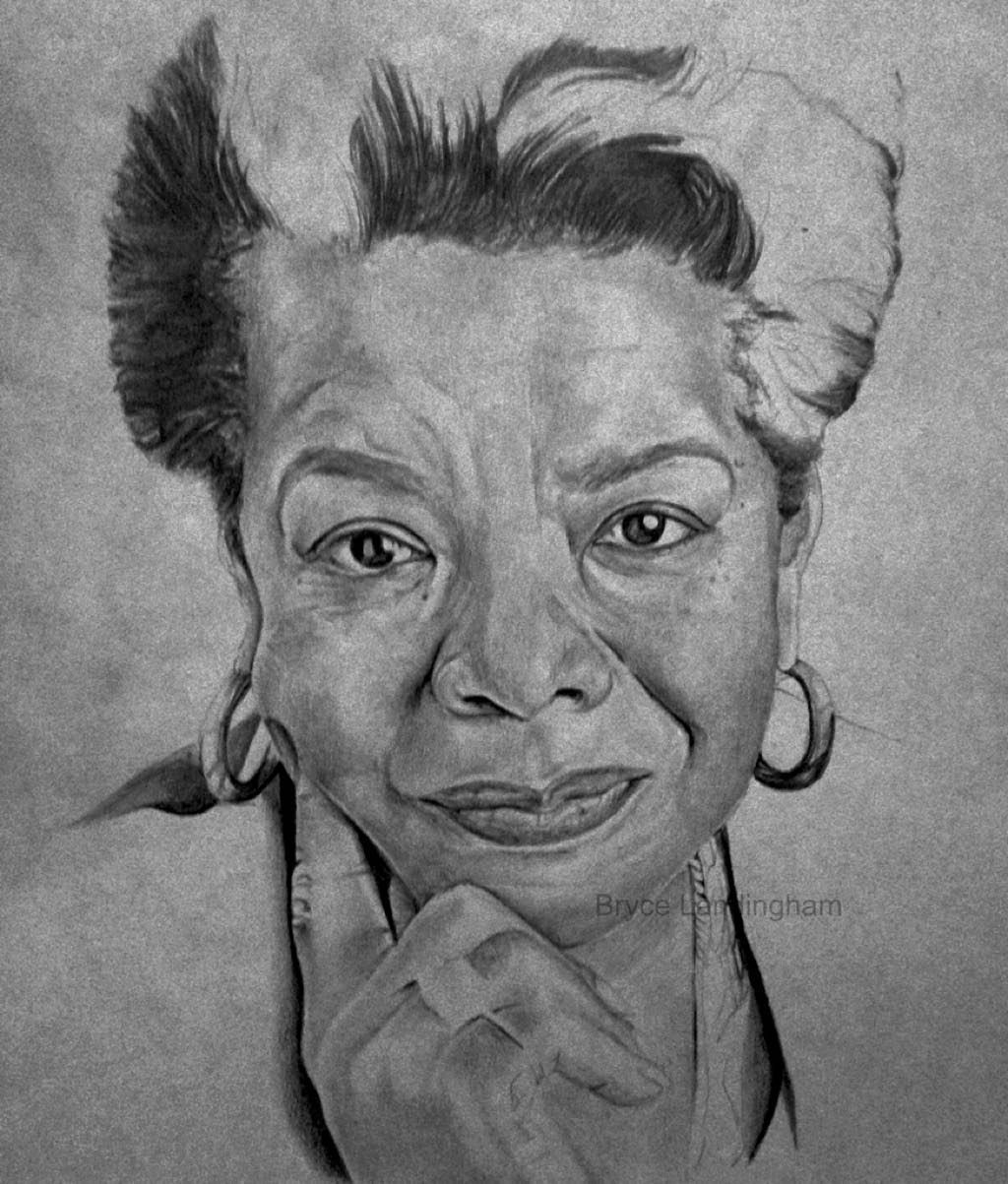 1024x1203 maya angelou is getting there - Maya Angelou Drawing