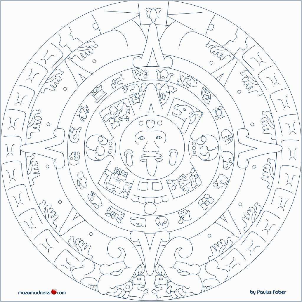 Mayan Calendar Drawing at Explore collection of