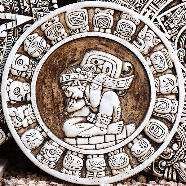 600x600 the mayan calendar - Mayan Calendar Drawing