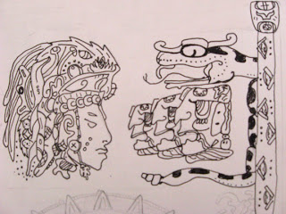 320x240 draw mexico mayan inspired drawings - Mayan Drawings