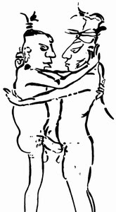 165x300 the queerstory a journey into the mayan underworld - Mayan Drawings