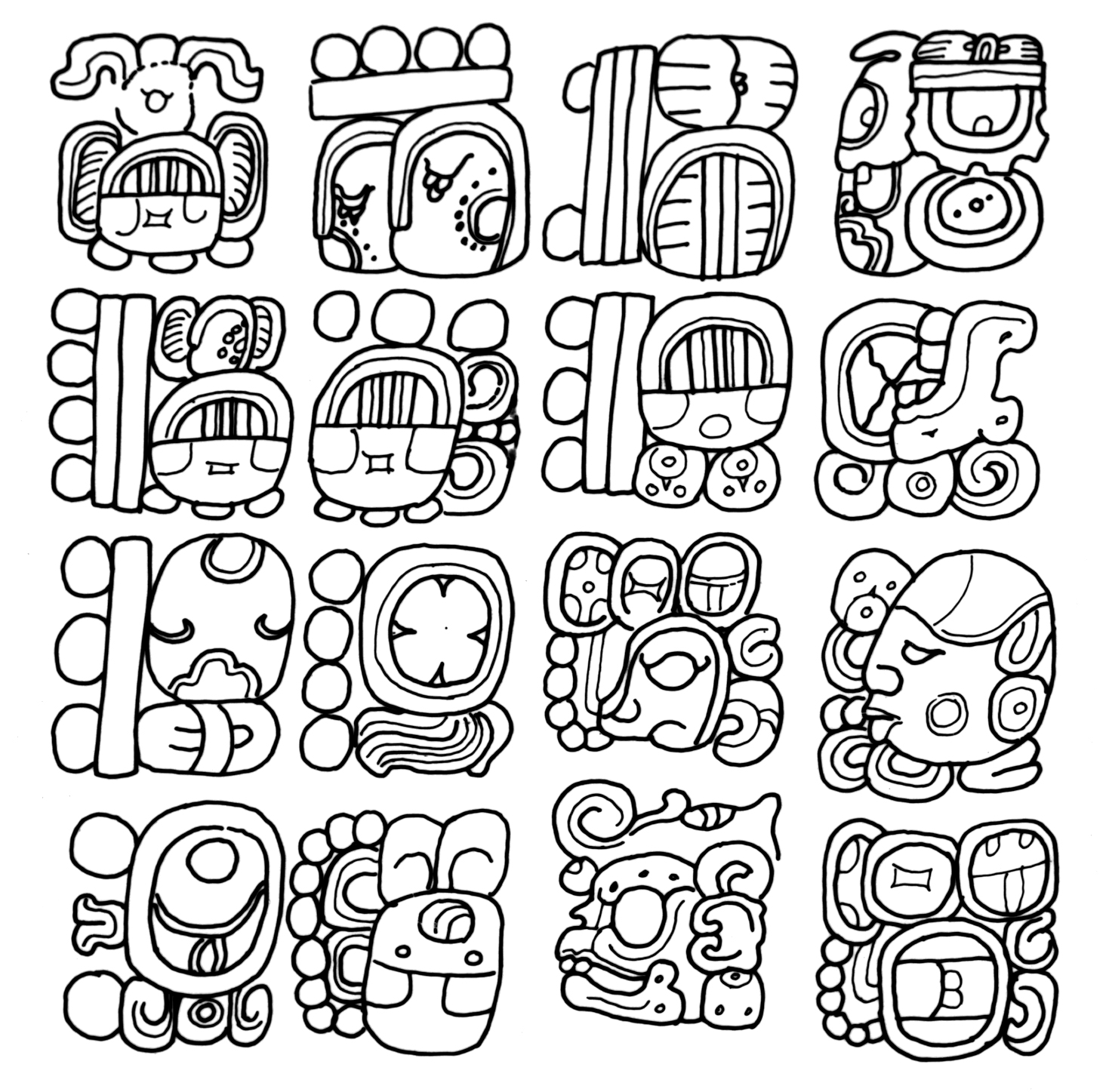 Mayan Drawings at Explore collection of Mayan Drawings