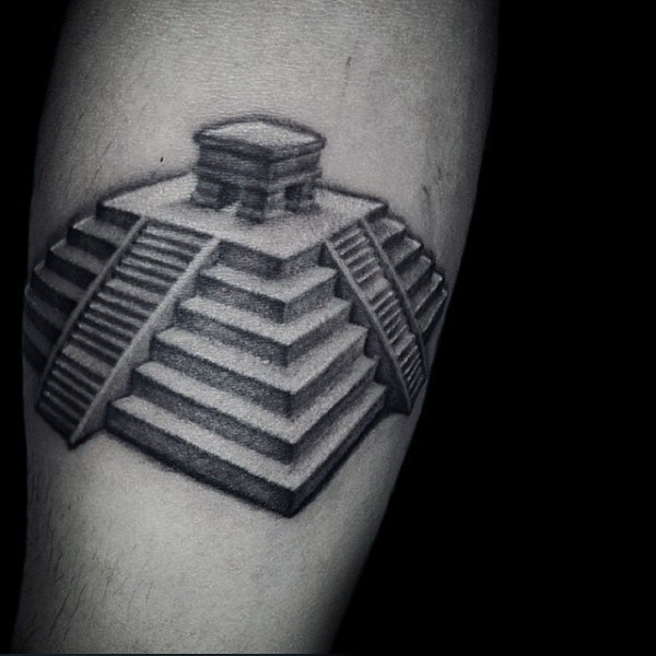 600x600 drawn pyramid mayan pyramid - Mayan Pyramid Drawing