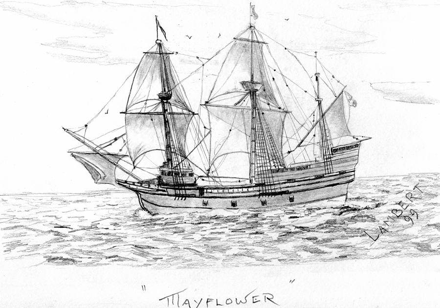 Mayflower Drawing at Explore collection of