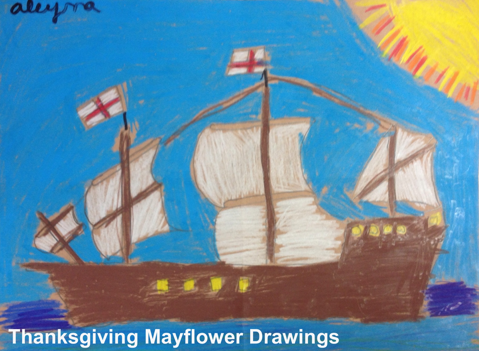 1949x1428 Thanksgiving Mayflower Drawings - Mayflower Drawing