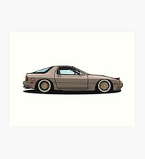 210x230 drawing art prints redbubble - Mazda Rx7 Drawing