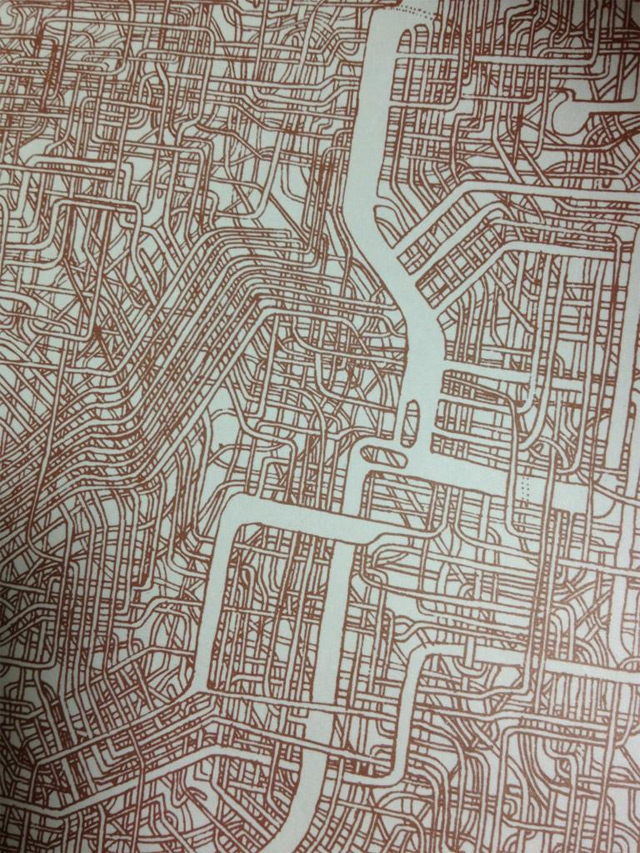 640x853 man spends years drawing incredibly intricate maze colossal - Maze Drawing