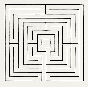 300x296 maze drawings fine art america - Maze Drawing