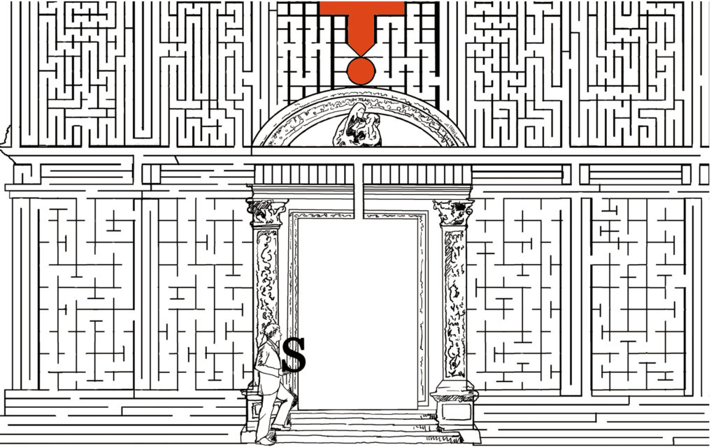 1024x640 maze drawing lee sukjoon - Maze Drawing