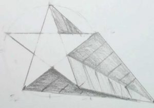 300x210 Perspective Drawing Perspective Drawing Two Point - Maze Drawing Based On Two Point Perspective