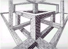 236x169 Best Art Ed Perspective Images In Drawings, Pencil - Maze Drawing Based On Two Point Perspective