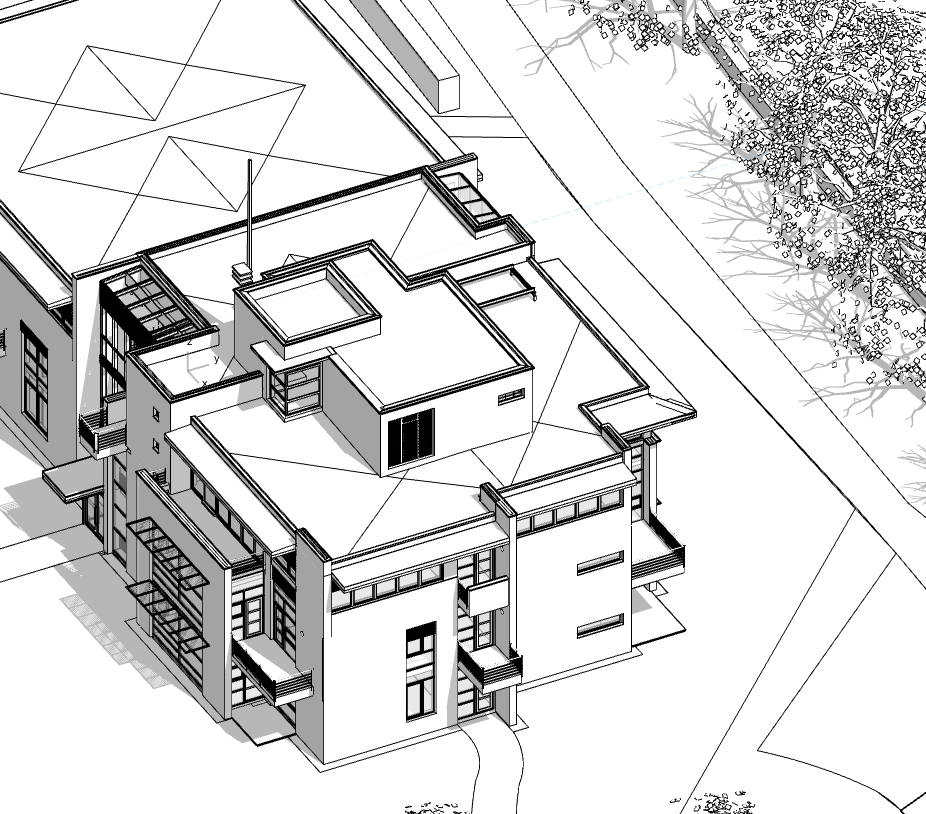 926x814 Birdhouse Drawing Two Point Perspective For Free Download - Maze Drawing Based On Two Point Perspective