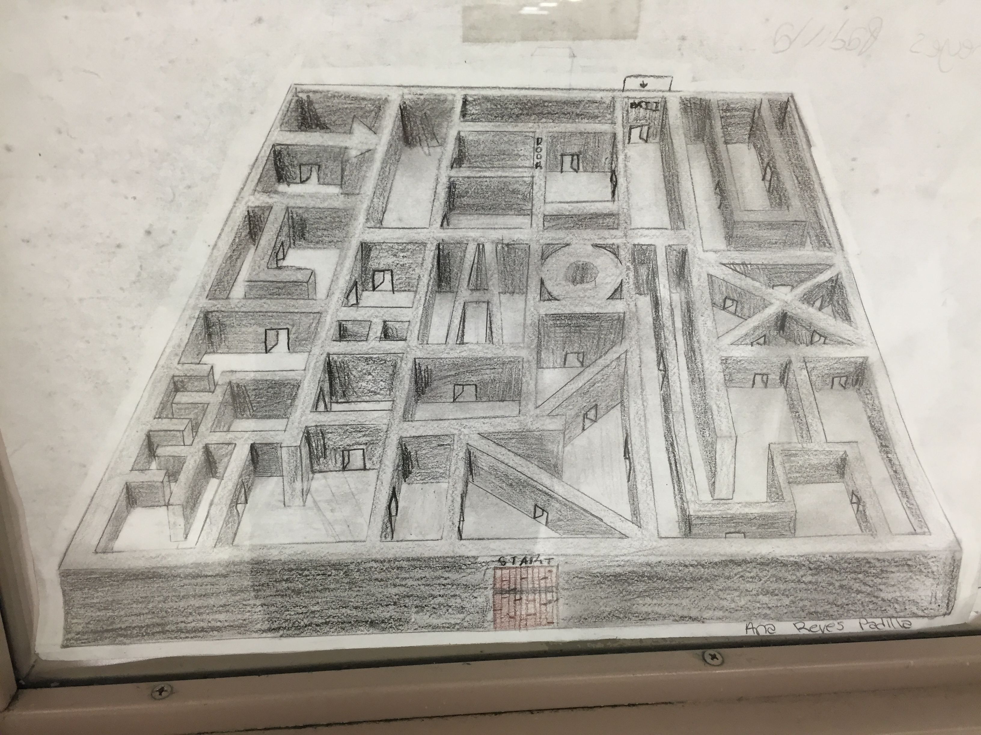3264x2448 As A Theme In Grade Art Classes We Study Medievalrenaissance - Maze Drawing Based On Two Point Perspective