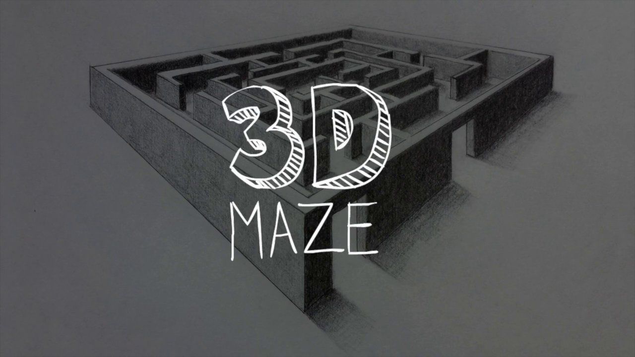 Maze Drawing Based On Two Point Perspective At