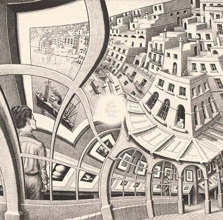 318x314 Print Gallery - Mc Escher Drawings