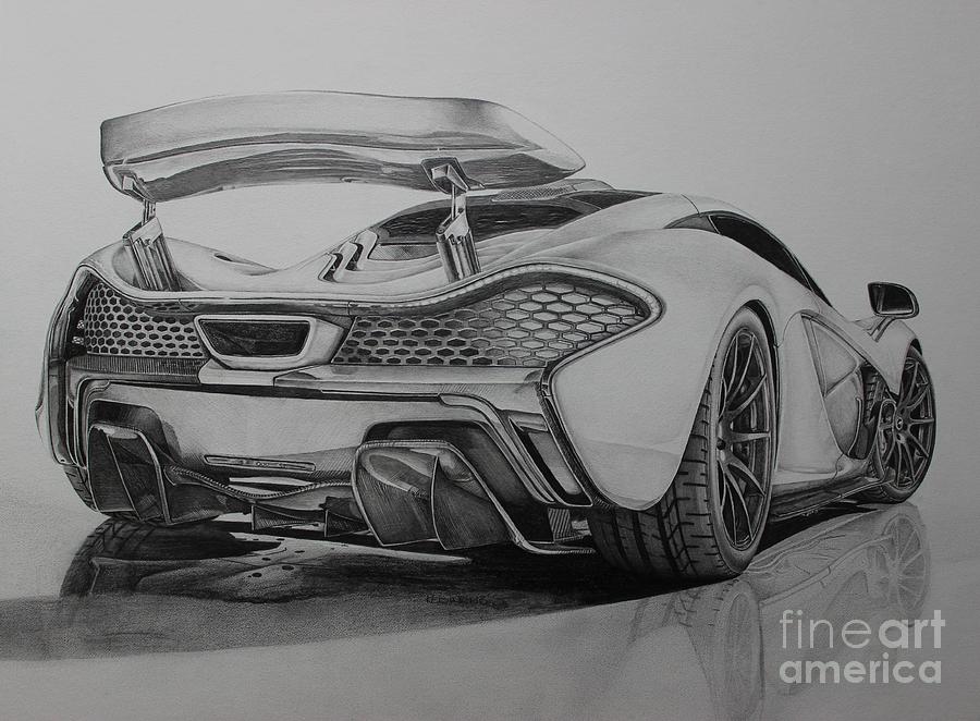 900x662 Mclaren Drawing - Mclaren Drawing