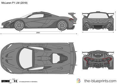 Mclaren P1 Drawing at PaintingValley.com | Explore collection of ...