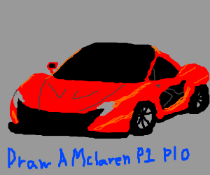 300x250 Draw A Mclaren Pio - Mclaren P1 Drawing