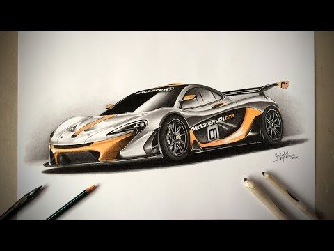 480x360 Drawing - Mclaren P1 Drawing