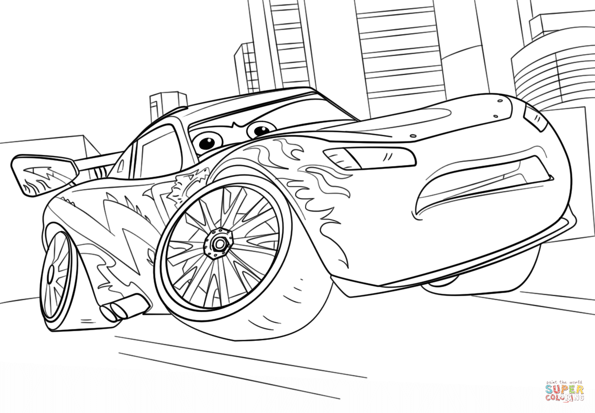 1186x824 Cars Coloring Pages Lightning Mcqueen - Mcqueen Car Drawing