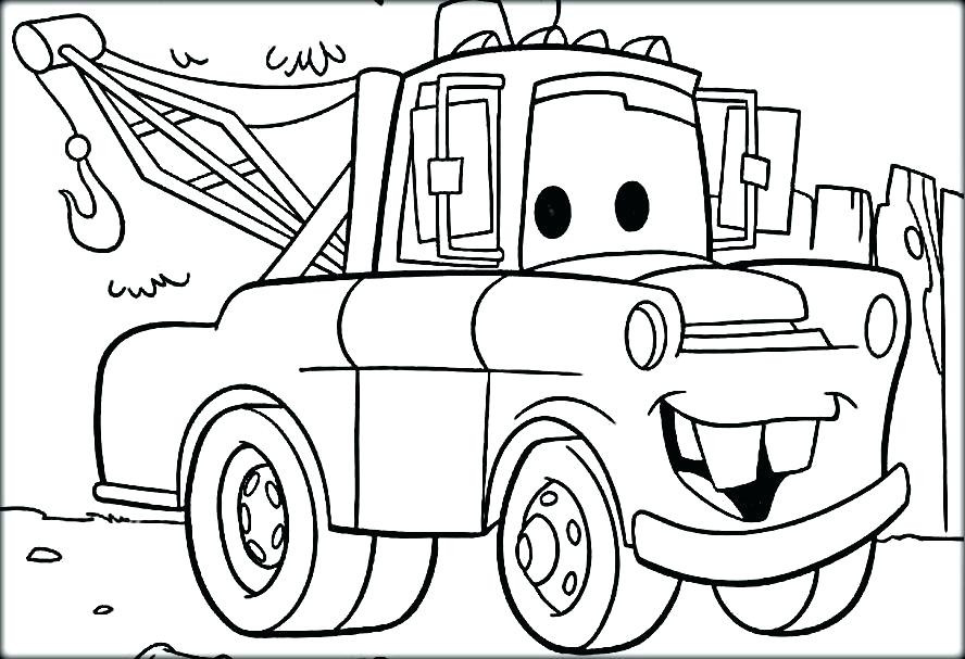 888x607 lightning mcqueen mater coloring pages lightning mcqueen mater - Mcqueen Drawing