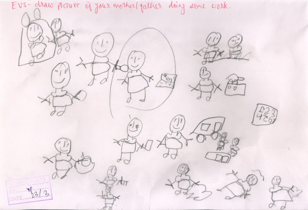 1024x699 Me And My Family Smallscience - Me And My Family Drawing