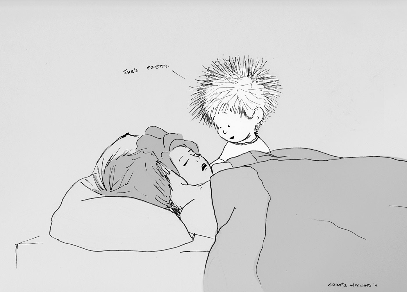 1400x1005 the drawings of curtis wiklund - Me Drawing