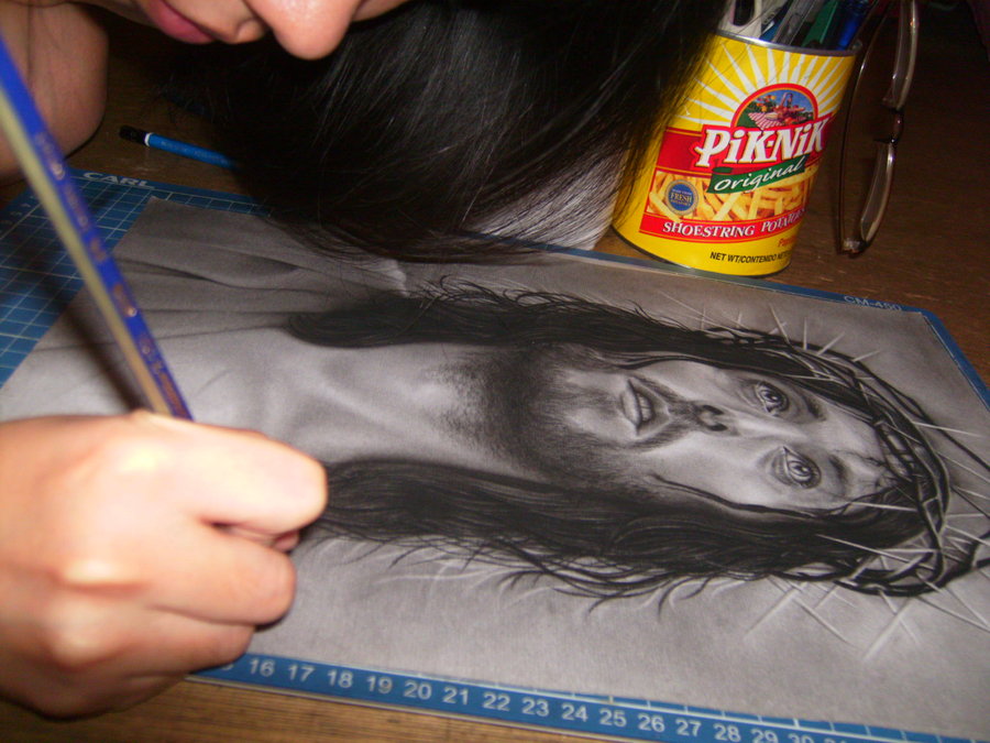 900x675 Me Drawing Jesus Christ - Me Drawing
