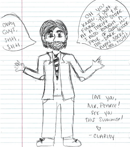 510x576 Students Draw Me The Senior Class Teachable Moments - Me Drawing