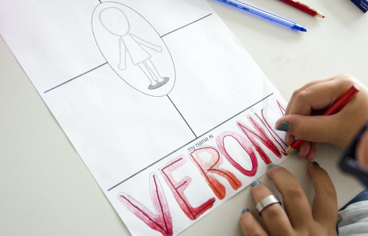 1200x769 Drawing About Me Worksheets - Me Drawing