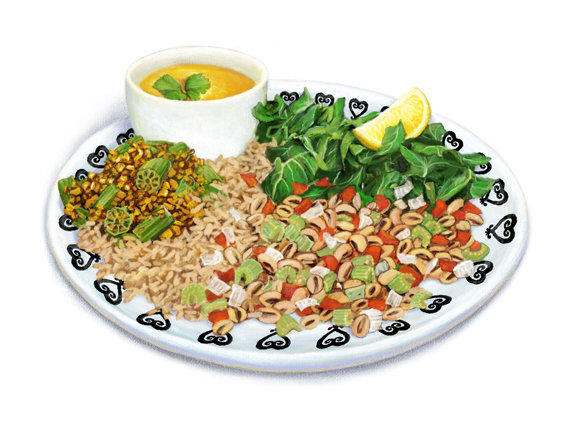 576x432 how soul food can be good for your health the salt npr - Meal Drawing