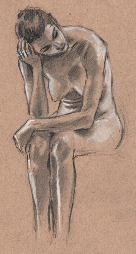 450x836 Life Drawing Crooning Dog - Mean Dog Drawing