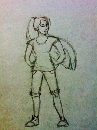 320x428 ugh i hate drawing full bodies so much! - Mean Face Drawing