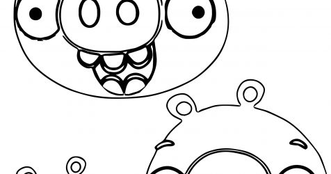 476x250 How To Draw A Cute Pig Face Mean Baby Porky Wmstdc - Mean Face Drawing
