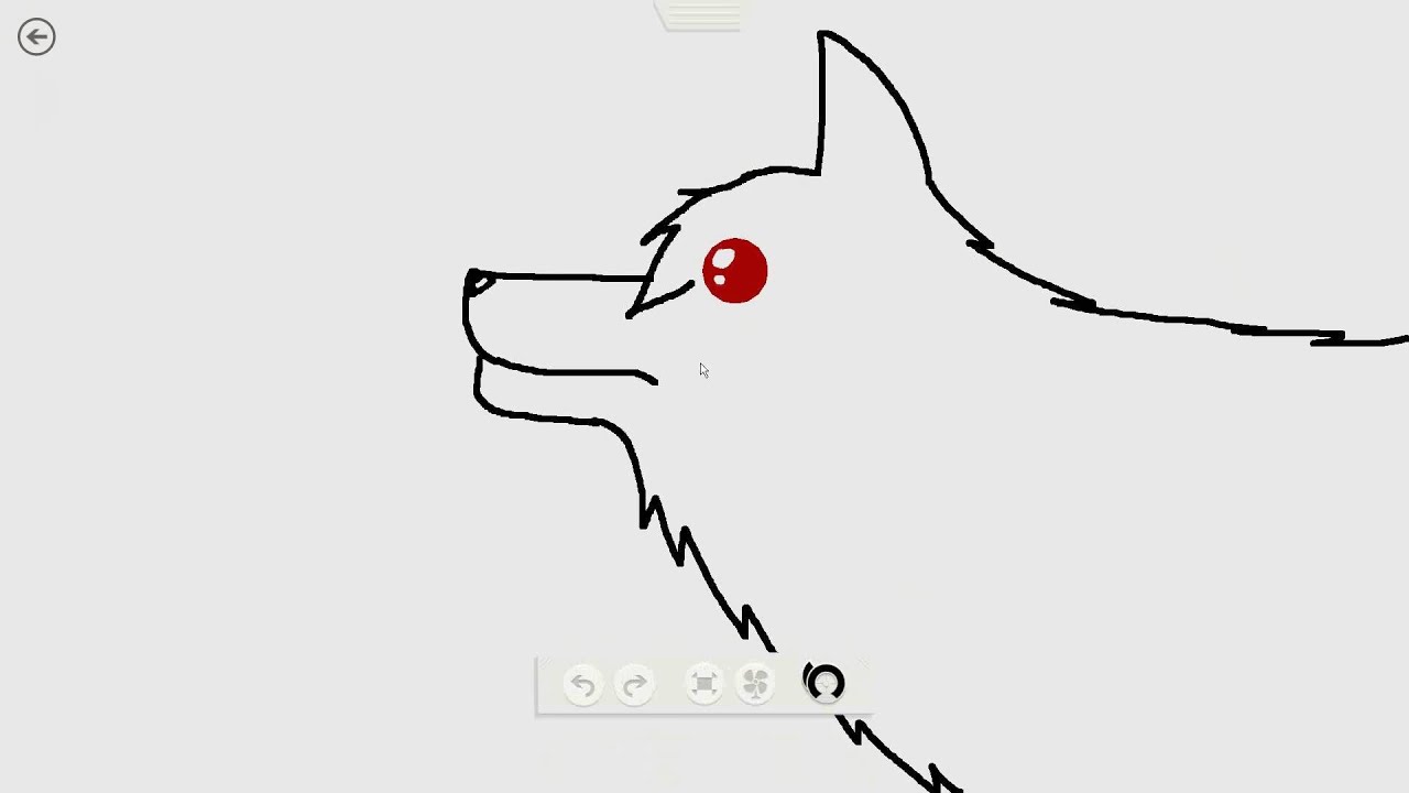 1280x720 Drawing A Mean Cute Wolf - Mean Wolf Drawing