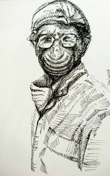 375x598 sea salt harvester drawing - Meaningful Drawings