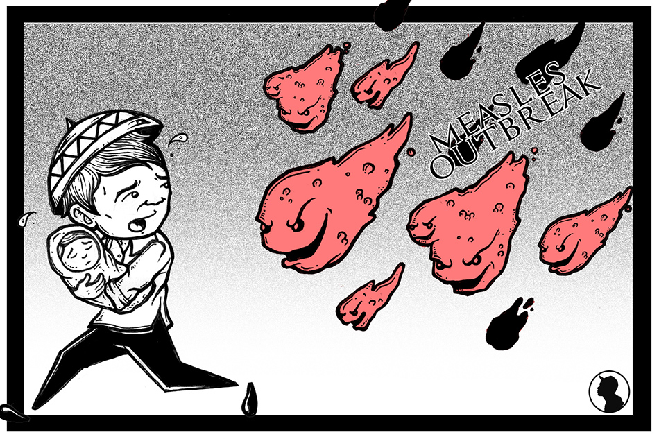 950x633 measles crisis 'let's doh it' abs cbn news - Measles Drawing