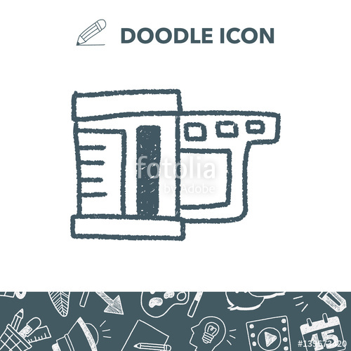 500x500 measuring cup doodle drawing stock image and royalty free vector - Measuring Cup Drawing