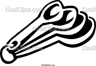 375x258 measuring spoons clipart - Measuring Spoon Drawing