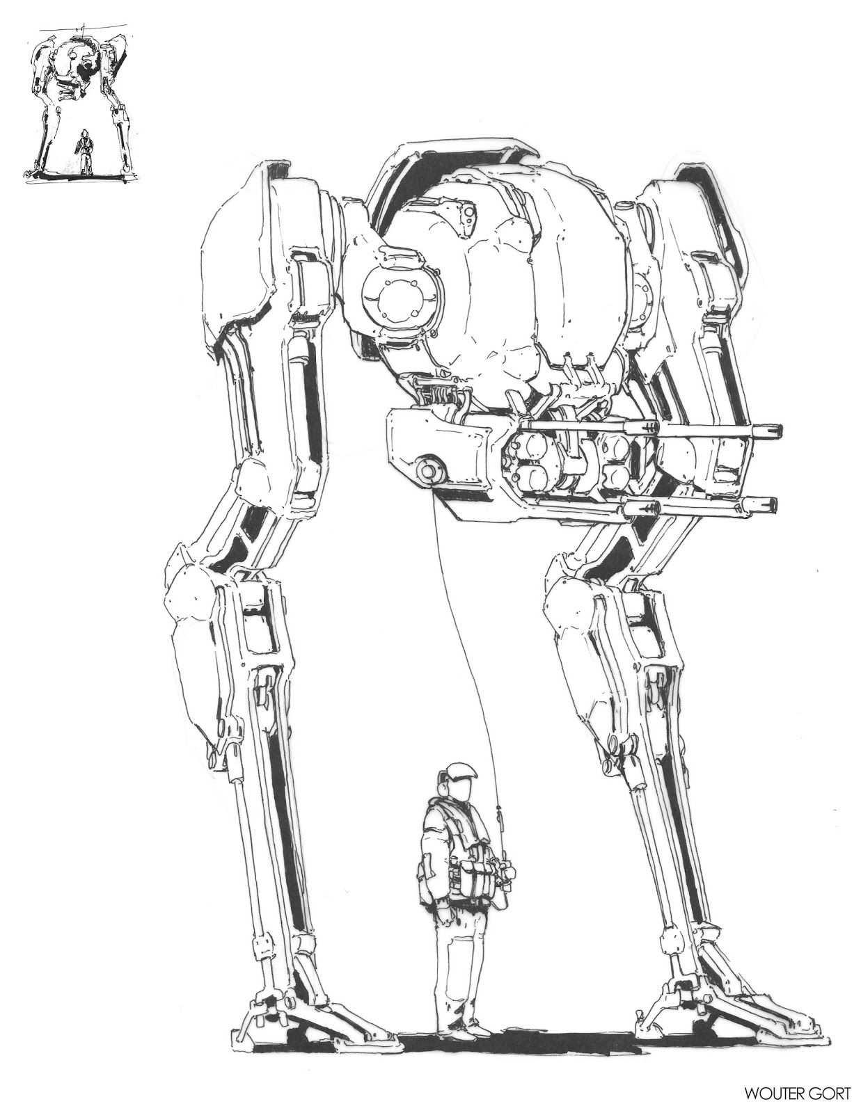 1237x1600 mech drawings mecha in robots drawing, robot design, robot - Mech Drawing