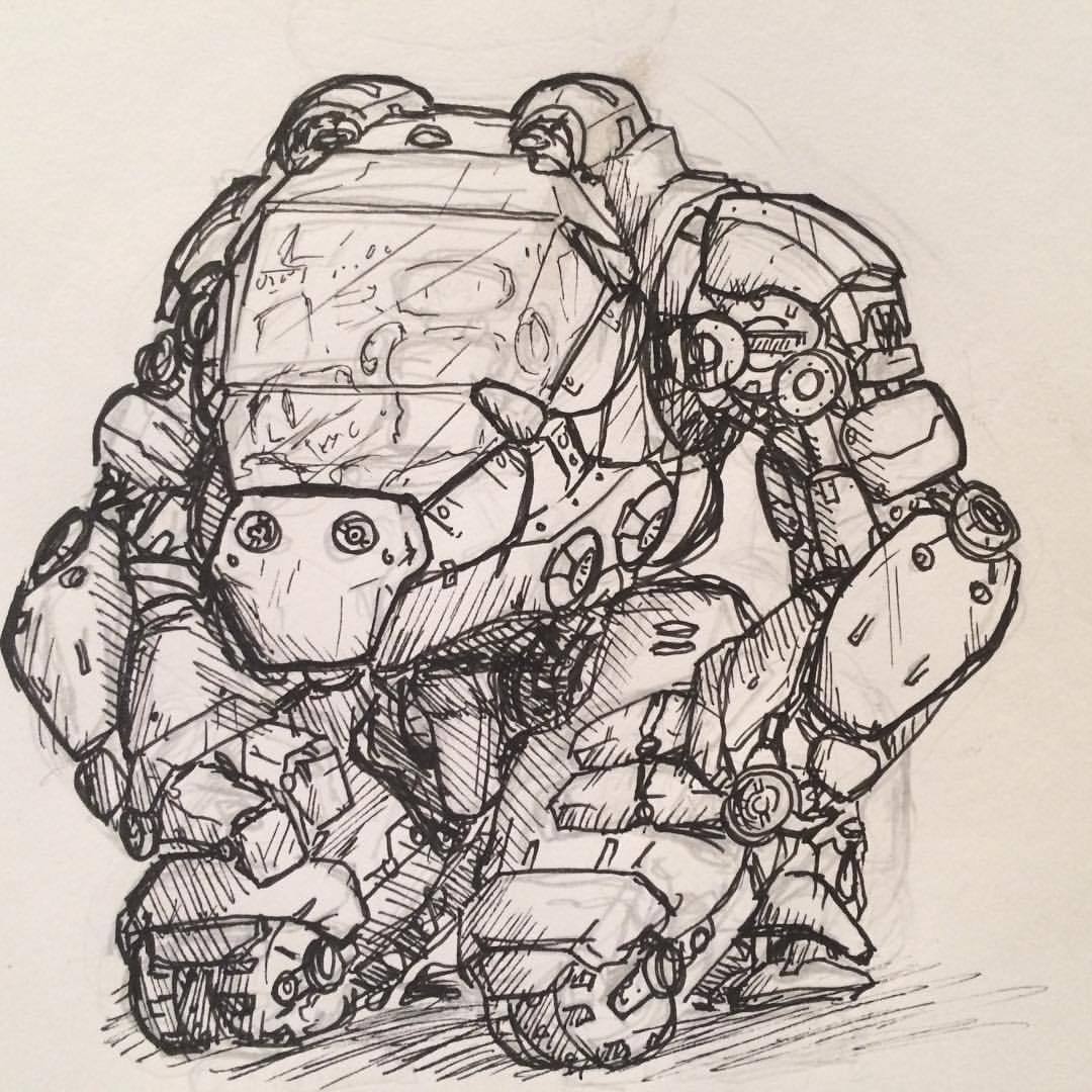 Mech Drawing at PaintingValley.com | Explore collection of Mech Drawing