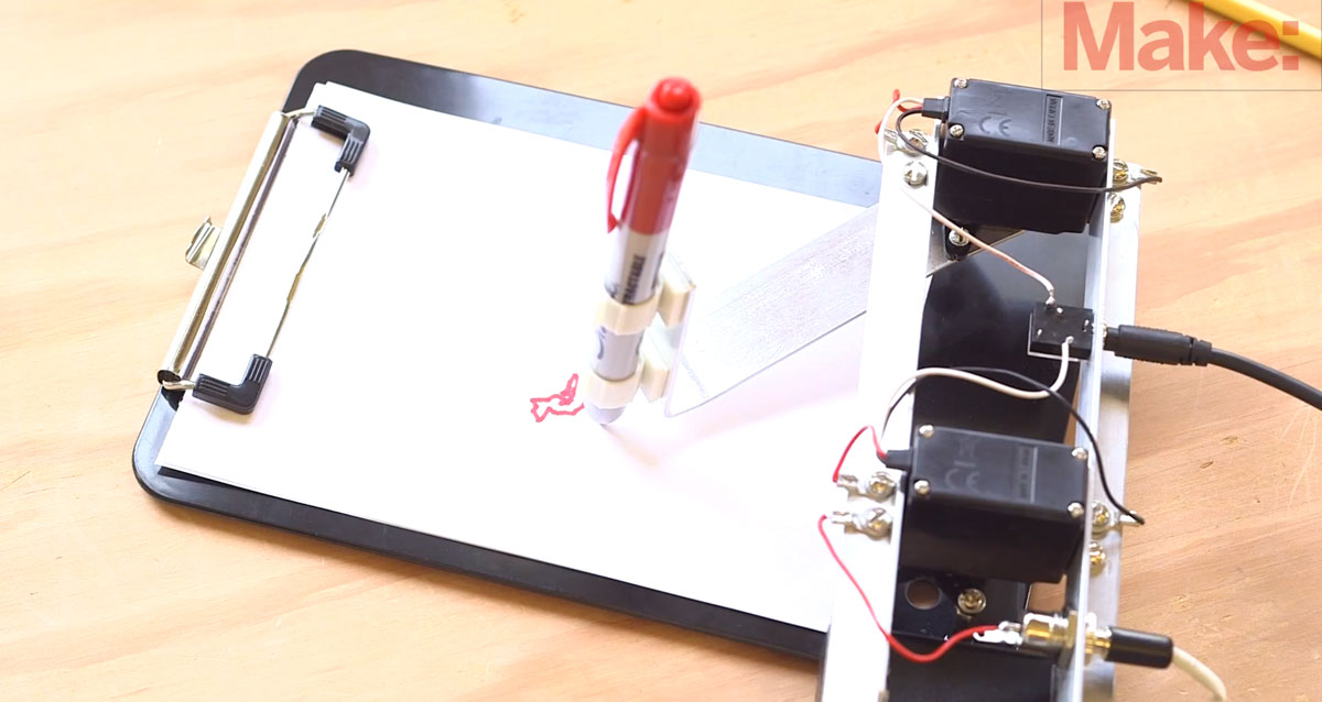 1200x638 a diy mechanical robotic arm that can draw you favourite drawings - Mechanical Arm Drawing