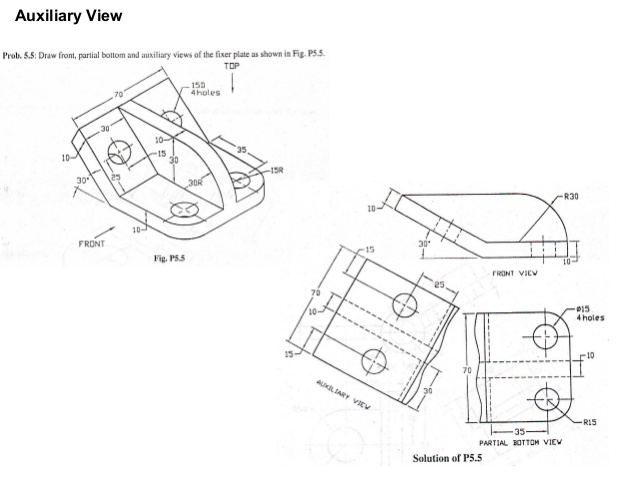 638x479 Basic Mechanical Engineering Drawing - Mechanical Drawing