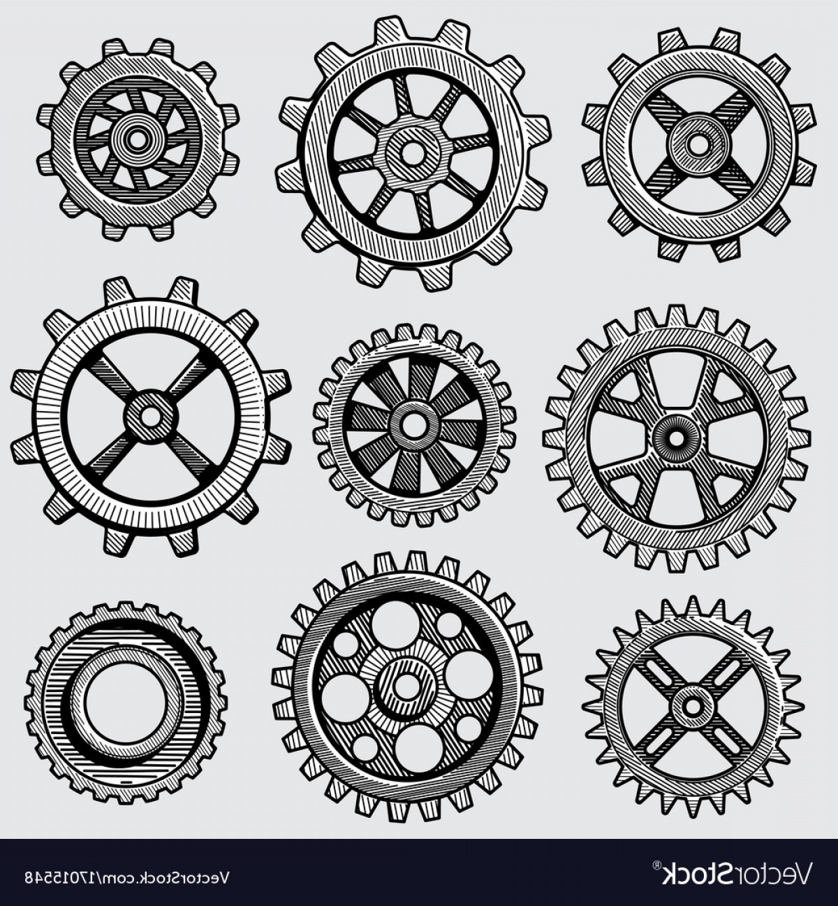 Mechanical Gears Drawing at Explore collection of