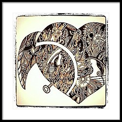 250x250 Mechanical Heart - Mechanical Heart Drawing